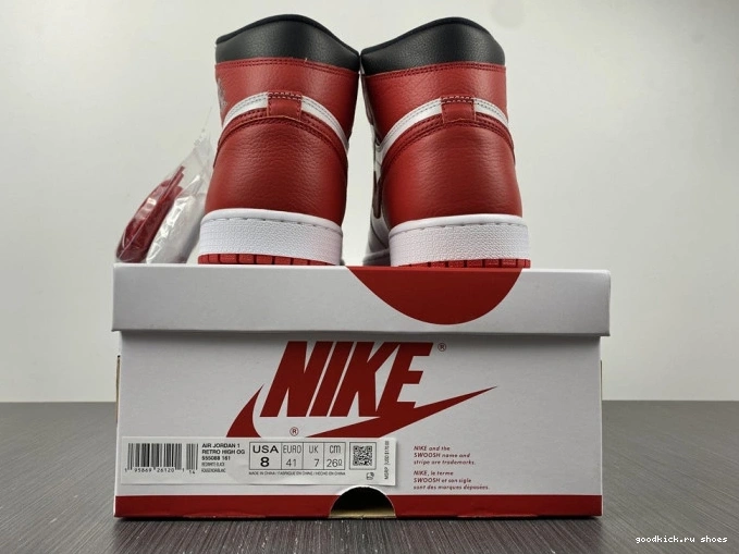 Retro 555088-161 High OG Heritage Jordan 1 0718